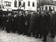 O parte a delegaţiilor de peste hotare participante la funeraliile lui Gheorghe Gheorghiu-Dej. 