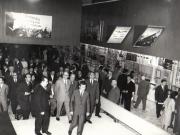 Membri ai conducerii de partid şi de stat la inaugurarea Muzeului de Istorie a Partidului Comunist, a Mişcării Revoluţionare şi Democratice din România