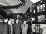 Membri ai conducerii de partid şi de stat la inaugurarea Muzeului de Istorie a Partidului Comunist, a Mişcării Revoluţionare şi Democratice din România