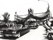 Membri ai conducerii de partid şi de stat vizitând regiunea Argeş (Piteşti)