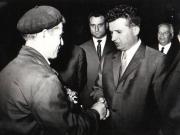 Membri ai conducerii de partid şi de stat vizitând regiunea Oltenia (Uzinele “Electroputere” Craiova)