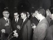 Aspect de la dejunul dat în onoarea delegaţiilor participante la Consfătuirea Comitetului Politic Consultativ al statelor participante la Tratatul de la Varşovia