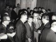 Aspect de la dejunul dat în onoarea delegaţiilor participante la Consfătuirea Comitetului Politic Consultativ al statelor participante la Tratatul de la Varşovia