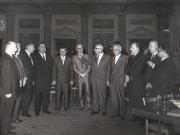 Aspect de la dejunul dat în onoarea delegaţiilor participante la Consfătuirea Comitetului Politic Consultativ al statelor participante la Tratatul de la Varşovia