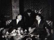 Aspect de la întâlnirea conducătorilor partidelor comuniste şi muncitoreşti şi a şefilor de guverne ale ţărilor membre ale C.A.E.R.