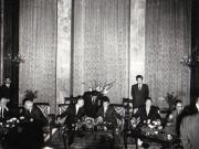 Aspect de la întâlnirea conducătorilor partidelor comuniste şi muncitoreşti şi a şefilor de guverne ale ţărilor membre ale C.A.E.R.