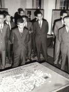 Vizita conducătorilor de partid şi de stat în regiunea Mureş Autonomă Maghiară (Târgu Mureş)