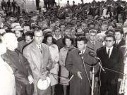 Vizita conducătorilor de partid şi de stat în regiunea Mureş Autonomă Maghiară (Botorca)