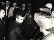 Vizita conducătorilor de partid şi de stat în regiunea Mureş Autonomă Maghiară (Luduş)