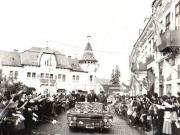 Vizita conducătorilor de partid şi de stat în regiunea Mureş Autonomă Maghiară (Gheorghieni)