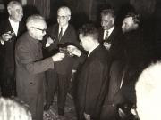 Aspect de la recepţia oferită de C.C. al P.C.R., Consiliul de Stat şi Consiliul de Miniştri cu ocazia zilei de 23 August