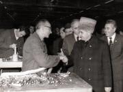 Vizita de lucru a lui Nicolae Ceauşescu la fabrica de mobilă din Arad.      (11 februarie 1972).