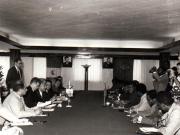 Vizita delegaţiei R.S.R. condusă de preşedintele Nicolae Ceauşescu în Republica Populară Congo. Convorbiri oficiale.     (18-21  martie 1972).