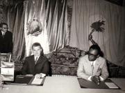 Vizita în Republica Zair a preşedintelui Nicolae Ceauşescu – semnarea Declaraţiei comune.(21-23  martie 1972).