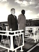 Vizita preşedintelui Nicolae Ceauşescu în Republica Zambia – primirea pe aeroportul din Lusaka.(27-30  martie 1972).