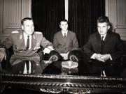 Primirea la C.C. al P.C.R. a delegaţiei militare a R.D.G. condusă de Hoffman Heinz – ministrul Apărării Naţionale a R.D.G.     (21 aprilie 1972).