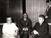 Primirea la Nicolae Ceauşescu a primului ministru al Israelului, Golda Meir.      (5 mai 1972).
