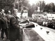 Vizita de lucru a lui Nicolae Ceauşescu în judeţul Vâlcea – hidrocentrala de pe Lotru.     (3 iunie 1972).