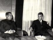 Primirea la Nicolae Ceauşescu a şefului statului cambodgian, Samadesch Norodon Sianuc.(19  iunie 972).
