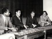 Primirea la Nicolae Ceauşescu a delegaţiei Partidului Poporului condusă de Reben Dario Souza,(30  iunie 1972).