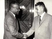 Primirea la Nicolae Ceauşescu a delegaţiei Partidului African al Independenţei condusă de Amilcar Cabral (Guineea-Bissau şi Insulele Capului Verde).( iunie 1972).