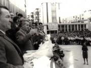 Vizita de lucru a lui Nicolae Ceauşescu la Alba-Iulia. Aspect de la miting.   (14 septembrie 1972).