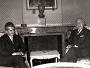 Aspecte din timpul vizitei oficiale de prietenie a lui Nicolae Ceauşescu în Luxemburg.     (octombrie 1972).