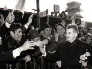 Aspecte din timpul vizitei oficiale de prietenie a preşedintelui Consiliului de Stat al României, Nicolae Ceauşescu în Cehoslovacia.    (6-7 martie 1973).