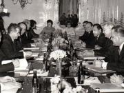 Aspecte din timpul vizitei oficiale de prietenie a preşedintelui Consiliului de Stat al României, Nicolae Ceauşescu în Cehoslovacia.    (6-7 martie 1973).