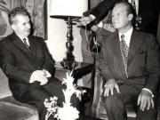Aspecte de la vizita oficială de prietenie în Republica Federală Germană a preşedintelui Consiliului de Stat al României, Nicolae Ceauşescu.     (iunie 1973).