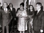 Vizita oficială de prietenie în Republica Socialistă Federativă Iugoslavia a preşedintelui Consiliului de Stat al României, Nicolae Ceauşescu şi a Elenei Ceauşescu.(15 iulie 1973).