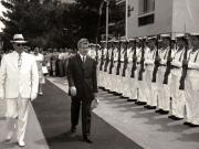 Vizita oficială de prietenie în Republica Socialistă Federativă Iugoslavia a preşedintelui Consiliului de Stat al României, Nicolae Ceauşescu şi a Elenei Ceauşescu.(15 iulie 1973).