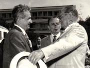 izita oficială de prietenie în Republica Socialistă Federativă Iugoslavia a preşedintelui Consiliului de Stat al României, Nicolae Ceauşescu şi a Elenei Ceauşescu.(15 iulie 1973).