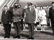 Aspecte din timpul vizitei oficiale de prietenie a preşedintelui Consiliului de Stat al României, Nicolae Ceauşescu în Cuba.         (1-2 septembrie 1973).