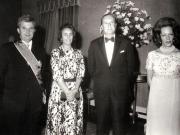 Aspecte din timpul vizitei oficiale de prietenie a preşedintelui Consiliului de Stat al României, Nicolae Ceauşescu în Columbia.     (septembrie 1973).