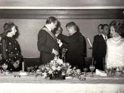 Aspecte din timpul vizitei oficiale de prietenie a preşedintelui Consiliului de Stat al României, Nicolae Ceauşescu şi a Elenei Ceauşescu în Columbia.     (septembrie 1973).