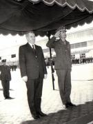 Vizita în Libia a preşedintelui Consiliului de Stat al României (sosirea la Tripoli).   (12.II.1974).