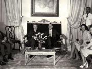 Vizita lui Nicolae Ceauşescu în Republica Argentina. Convorbiri oficiale la palatul Olivos.     (6 martie 1974).