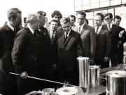 Vizita de lucru a lui Nicolae Ceauşescu la Combinatul de aluminiu – Slatina.      (30 mai 1974).