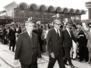 Aspecte de la vizita oficială de prietenie în România a preşedintelui ales al Columbiei, dr. Alfonso Lopez Michelsen.       (19 iunie 1974).