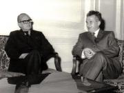 Aspecte de la vizita oficială de prietenie în România a preşedintelui ales al Columbiei, dr. Alfonso Lopez Michelsen.       (19 iunie 1974).