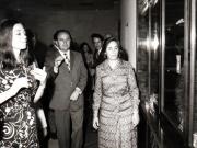 Întâlnirea Elenei Ceauşescu cu preşedintele Institutului american al chimiei, Ernest Gilmont, împreună cu soţia.(5 iulie 1974).