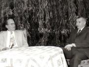 Aspecte din timpul vizitei oficiale de prietenie a preşedintelui R.P.F. Iugoslavia, Tito şi a soţiei sale, Iovanca Broz, în R.S.România.      (8-10 iulie 1974).