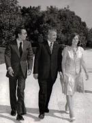 Aspecte de la primirea de către Nicolae Ceauşescu a trimişilor speciali ai Companiei japoneze de televiziune, N.H.K.          (13 iulie 1974).