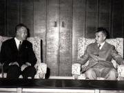 Primirea lui Kim-Ir, membru al Comitetului Politic al C.C. al Partidului Muncii din Coreea.      (15 iulie 1974).