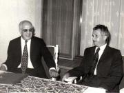 Primirea la Nicolae Ceauşescu a secretarului general al Partidului Eliberării şi Socialismului din Maroc.(4 august 1974).