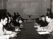 Convorbiri oficiale cu delegaţia Uniunii Socialiste Arabe din Republica Arabă Libia.    (20 august 1974).