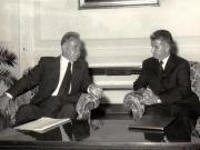 Vizita protocolară a lui Alexei Kosâghin, preşedintele Consiliului de Miniştri al U.R.S.S., cu prilejul celei de-a XXX-a aniversare a eliberării României de sub dominaţia hitleristă.      (22 august 1974).