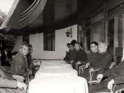 Primirea la Nicolae Ceauşescu a delegaţiei Republicii Populare Chineze care a participat la festivităţile prilejuite de aniversarea a 30 de ani de la eliberarea României de sub dominaţia hitleristă.       (25 august 1974).