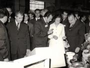 Aspecte din timpul vizitei de lucru a lui Nicolae Ceauşescu în jud. Satu-Mare.(17 octombrie 1974).